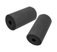 Gdfnmogo Almohadilla de espuma de repuesto para pies, espuma de alta densidad para un apoyo duradero, compatible con patas de tubo de 20-22 mm en máquinas de pesas, extensión de piernas, inversor (140