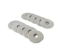 Gdfnmogo Almohadillas de fregona para Yeedi + / Ultra Plus, compatibles con Ecovacs para DEEBOT para T30 para T30 MAX, paños de limpieza de repuesto de microfibra, paquete de 4 (10 unidades)