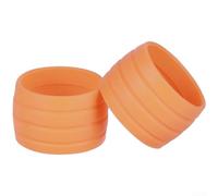 Gdfnmogo Anillo de fijación de cinta de silicona para manillar, para bicicleta de carretera, banda elástica antideslizante para asegurar la envoltura de la barra, accesorio de ciclismo ligero, 30 mm x