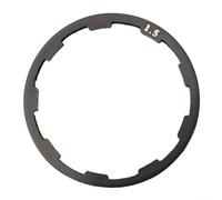 Gdfnmogo Arandela de buje ranurada, para casete de 8, 9, 10, 11 velocidades, kit espaciador de juntas de aleación de aluminio .5 .85 2.0 2.18 2.35 2.5 mm, piezas de reparación de cubo de bicicleta de