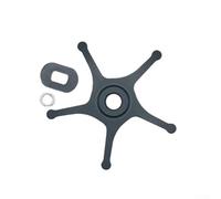 Gdfnmogo Arandelas de arrastre para carretes de pesca ABU BF7 BF8 ib7 ib8 y Zenon Baitcasting, kit de reparación de arrastre de cinco estrellas de 62 mm compatible con 3.5 generación (negro)