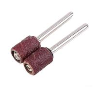 Gdfnmogo Bandas de lijado de tambor de grano 320 con mandriles para herramienta giratoria, accesorios de pulido de madera, accesorios compatibles con Dremel