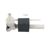 Gdfnmogo Baroom - Válvula de pared montada en inodoro para agua o tanque G1/2 entrada G3/4, color blanco (3/8 pulgadas)