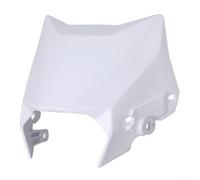 Gdfnmogo Bee - Funda para faros delanteros Surron Off Road E Bike, carcasa de lámpara de plástico PP blanco, cubierta protectora ligera para luz delantera