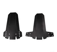 Gdfnmogo Bicicleta para bicicleta de montaña, guardabarros delantero trasero ajustable con diseño plegable de 3 vías, fijación segura de correa, para ciclismo MTB en senderos fangosos (A)
