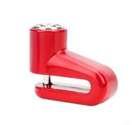 Gdfnmogo Bloqueo de freno de disco, para bicicleta, motocicleta, bicicleta eléctrica, bloqueo de seguridad antirrobo con recordatorio de alarma, cuerpo de metal resistente a la intemperie, dispositivo