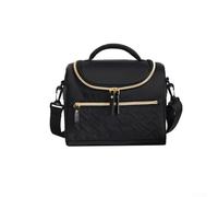 Gdfnmogo Bolsa de almuerzo para mujer, lonchera aislada con forro de PEVA, correa de hombro ajustable, capacidad de 8 litros, bolsa térmica a prueba de fugas y duradera para oficina, fotos (color