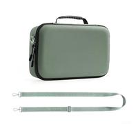 Gdfnmogo Bolsa de hombro portátil para DJI Flip Fly More, funda de transporte de EVA con correa para el hombro para control remoto y organizador de almacenamiento de 3 baterías, Green