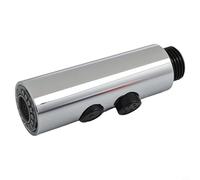 Gdfnmogo Boquilla rociadora extraíble para grifo de cocina, dos modos de pulverización, plástico ABS con rosca G1/2, acabado resistente a los arañazos, compatible con tirador estándar (negro)