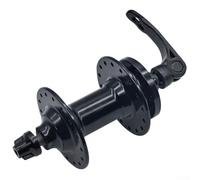 Gdfnmogo Buje de bicicleta de montaña de 32 agujeros, freno de disco de aleación de aluminio, soporte de 6 pernos, 8, 9, 10 velocidades, casete con barra de liberación rápida de 5 mm, delantera y