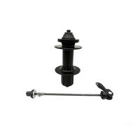 Gdfnmogo Buje trasero de aleación de aluminio para bicicleta de montaña 28H 141mm O.L.D. Liberación rápida, para casete de 8/9/10 velocidades, con soporte de freno de disco de 6 pernos, color negro