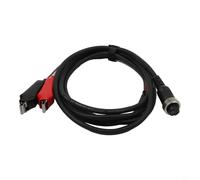 Gdfnmogo Cable de alimentación de carrete de pesca eléctrico para DAIWA 500/750/800MJ, alambre de cobre de oxígeno de 2 núcleos con aislamiento de PVC, 1,5 mm² y 7,5 mm de diámetro (800 MJ)