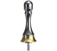 Gdfnmogo Caña de equilibrio de aleación de aluminio para carretes de fundición, equilibrio de peso, construcción resistente al óxido, fundición suave y protección del carrete (par B-Gold)