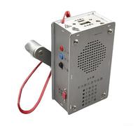 Gdfnmogo Cargador de dinamo portátil de manivela para teléfonos móviles, generador de energía para aventuras al aire libre, viajes de camping e iluminación de carga de manivela (versión de batería)