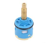 Gdfnmogo Cartucho de válvula desviadora de grifo mezclador de ducha, pieza de repuesto con núcleo de cerámica, diseño de ajuste a presión para sistema de baño, 33 mm x 68 mm