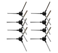 Gdfnmogo Cepillo lateral de repuesto para aspiradora robot Taurus para Homeland Gyro RVCA1001B, paquete de 8 cepillos de limpieza de esquinas de plástico y nailon, compatibles