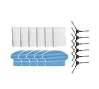 Gdfnmogo Cepillos laterales y filtro para robot aspirador MyGenie, piezas de repuesto compatibles con modelos X750 X990 ZX1000 P1 P2
