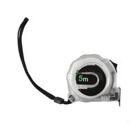 Gdfnmogo Cinta métrica de acero fluorescente de 5 m/7,5 m con escala de doble cara, mecanismo de autobloqueo para proyectos de construcción y bricolaje, medición que brilla en la oscuridad en entornos