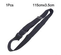 Gdfnmogo Cinturón de herramientas para cinta métrica y almacenamiento de herramientas, 23 x 12 x 21 cm, bolsa negra con correa de hebilla compatible con reposabrazos de equipaje, organizador de