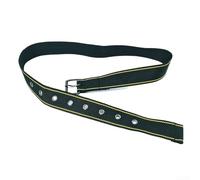 Gdfnmogo Cinturón de herramientas para cinta métrica y almacenamiento de herramientas, bolsa negra de 23 x 12 x 21 cm con correa de hebilla compatible con reposabrazos de equipaje, organizador de