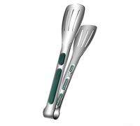 Gdfnmogo Clip de alimentos de acero inoxidable para pan y barbacoa, 17,5 x 3,5 cm / 23,5 x 4,5 cm / 28,5 x 4,5 cm, pinzas de cocina de varios tamaños para asar, hornear, servir (9 pulgadas 304)