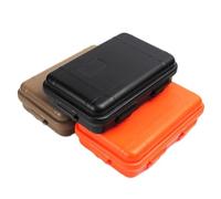 Gdfnmogo Contenedor impermeable para equipo para acampar y actividades al aire libre, Negro (M)