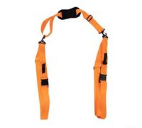 Gdfnmogo Correa de transporte para tabla de remo con almohadilla antideslizante de 8 cm, correa ajustable de nailon y neopreno para tabla de surf (naranja)