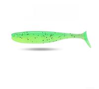 Gdfnmogo Crackbait - Señuelo de pesca, TPE con patas de pato T-Tail Soft Bait de 6,5 cm y 1,7 g, acción de natación realista para lubina y perca, uso desde arriba hasta abajo (C)