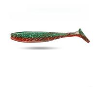 Gdfnmogo Crackbait - Señuelo de pesca, TPE con patas de pato T-Tail Soft Bait de 6,5 cm y 1,7 g, acción de natación realista para lubina y perca, uso desde arriba hasta abajo (A)