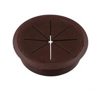 Gdfnmogo Cubierta de agujero de cable de 80 mm para gestión de cables de escritorio, tapa de agujero de alambre, ojal de mesa, cable de ABS y goma para ordenar con opciones multicolor, para una fácil