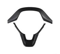 Gdfnmogo Cubierta para marco de volante de fibra de carbono para Honda Accord 2018-2022, accesorio de tapacubos con revestimiento epoxi, ajuste resistente a los arañazos