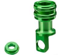 Gdfnmogo Cubo de bicicleta Pedal plegable Abrazadera de liberación rápida CNC Aleación de aluminio Ajuste ligero Varias bicicletas plegables Negro Rojo Oro Plata (J)