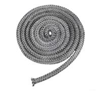 Gdfnmogo Cuerda de sellado de fibra de vidrio de alta resistencia para estufas de leña, chimeneas y hornos industriales, para reemplazo duradero de juntas de puerta de chimenea (20 mm x 2,5 m)