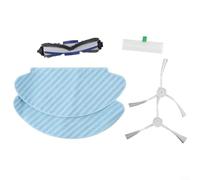 Gdfnmogo Cuum Cleaner Kit de mantenimiento para Rowenta-Explorer 60 ZR740003, piezas de repuesto para robot aspirador con cepillos laterales, filtro, rodillo y paños de microfibra