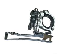 Gdfnmogo Desviador delantero de bicicleta 7/8/9 velocidades, para cadena 22-32-44T, enrutamiento inferior superior de doble tracción, desviador MTB de aleación de aluminio, para tubo de asiento de