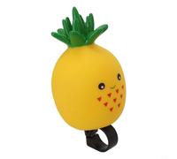 Gdfnmogo Dinosaurio Air para bicicletas de equilibrio y scooters, construcción de silicona, 10 cm, sonido súper fuerte, para niños de 2 a 6 años (piña)