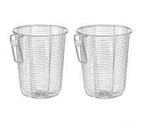 Gdfnmogo Eficiente soporte para palillos de acero inoxidable 304 con malla de filtro para circulación de aire y secado rápido, resistente a la corrosión y compacto, apto para limpieza de lavavajillas