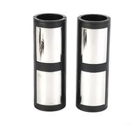 Gdfnmogo Ejercicio para sensor de frecuencia cardíaca de bicicleta, agarre de pulso del manillar, construcción de acero inoxidable y plástico, rendimiento duradero, para equipos de fitness