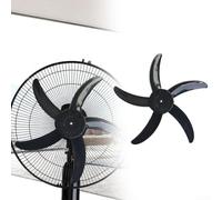 Gdfnmogo El plástico 5 de 20 pulgadas deja el reemplazo silencioso de la hoja del ventilador con el diámetro de los 500Mm para el ventilador de enfriamiento del pedestal derecho