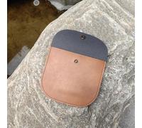 Gdfnmogo Elegante bolsa de viaje de piel sintética para camping, soporte de reloj y bolsa de almacenamiento de aventura al aire libre, organizador portátil ligero, color marrón para reloj de bolsillo