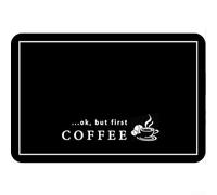 Gdfnmogo Elegante tapete de drenaje de tierra de diatomeas para atrapar derrames de máquinas de café y más (40 x 60 cm)