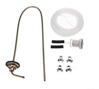 Gdfnmogo Elevador de tanque de combustible para calentador diésel, construcción de acero inoxidable, dimensiones de 650 mm x 5 mm, lo que garantiza una recogida óptima de combustible y durabilidad