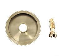 Gdfnmogo Engranaje de embrague para carrete de pesca Kestrel Baitcasting - Disco estriado + pieza de repuesto de piñón de transmisión de cobre, kit de reparación de metal compatible con carretes de