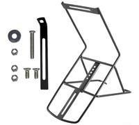 Gdfnmogo Estante delantero de la bicicleta con el cuerpo de la aleación de aluminio y los elementos estructurales de acero Rendimiento a largo plazo en todo clima (A)