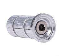 Gdfnmogo Expansor de compresión para auriculares de bicicleta con tapa superior y perno, aleación de aluminio y ajustador de horquilla de acero inoxidable para 28,6 mm (50 mm)