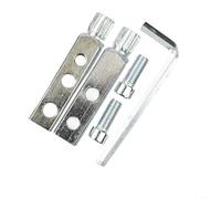 Gdfnmogo Extractor de alambre roto de válvula angular de 20 mm y 25 mm, herramienta de extracción de tubos y tornillos rotos de metal de larga duración para reparaciones de fontanería, fácil de usar