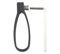 Gdfnmogo Fijación de placa de matrícula de fibra de carbono para Cervelo S5 S3 S2SS, adaptador de etiquetas de carreras de instalación rápida, soporte de babero de bicicleta de carretera