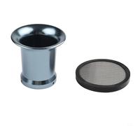 Gdfnmogo Filtro de aire para carburador, copa de viento, aleación de aluminio de 55 x 75 mm, para carburadores de motocicleta de 24/26/28/30 mm, para sistemas ATV y UTV (negro)