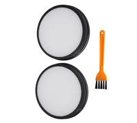 Gdfnmogo Filtro para aspiradora HART de 20 V, filtro de aspiradora de repuesto, eficiencia de filtración duradera superior al 99.9%, compatible con modelos HPSV01 HPSV01B HPSV50 (paquete de 2)