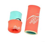 Gdfnmogo Funda flotante de neopreno de 5 mm para buceo y esnórquel, cubierta flotante antipérdida de doble cara que se adapta a bajo el agua estándar (naranja)